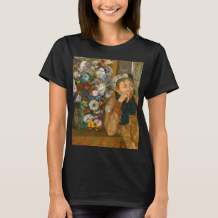 Camiseta Degas, una mujer sentada al lado de una bolsa de f