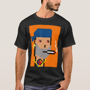 Camiseta Degen Smokers Club 503 Nft Generativo Pixel Ravenc