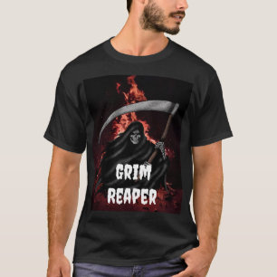 Camiseta Degien de Halloween con fuego de Parca Gr