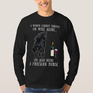 Camiseta Degustación de Vino y Cabalgata de Caballo Frisón