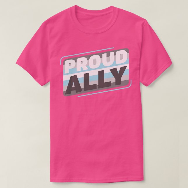 Camiseta Deiboy Demisexual Orgullo aliado LGBT Demiboy Band (Diseño del anverso)