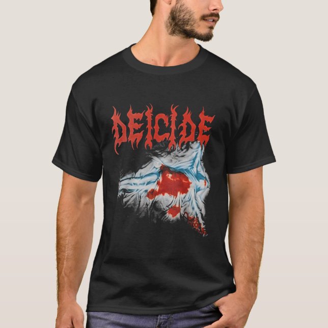 Camiseta Deicidio Una Vez En La Cruz (Anverso)