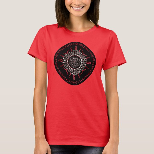 Camiseta Deidad cósmica del monstruo de Lovecraftian del (Anverso)