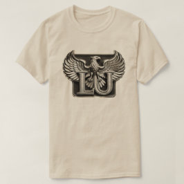 Camiseta Dein Name ist Lu und hier ist dein Adler Design