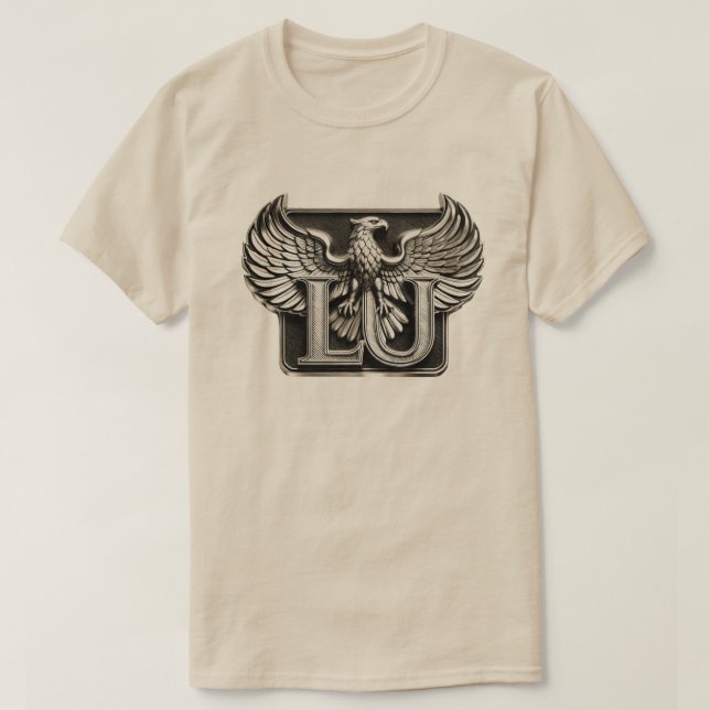Camiseta Dein Name ist Lu und hier ist dein Adler Design (Diseño del anverso)