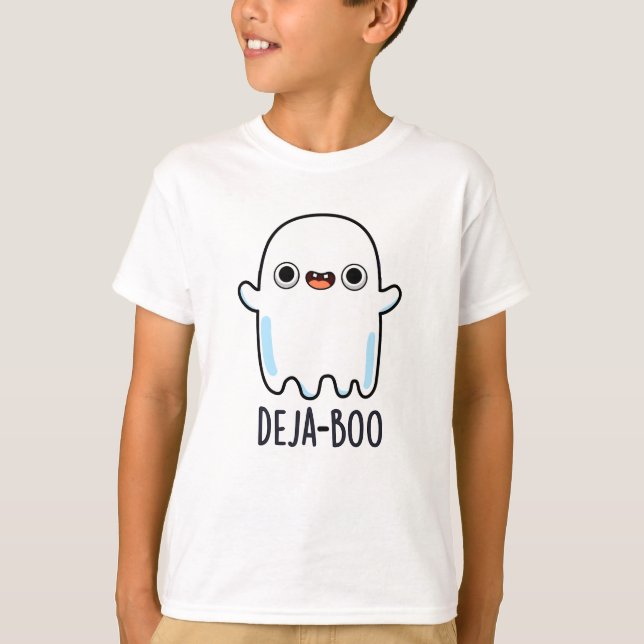 Camiseta Deja Boo Gracioso Ghost Pun (Anverso)