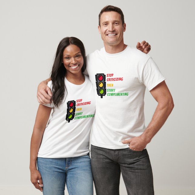 Camiseta "Deja de Criticar" (Unisexo)