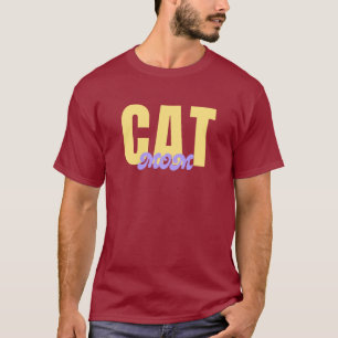 Camiseta deja de mirarme, me haces sonrojar a gato amante