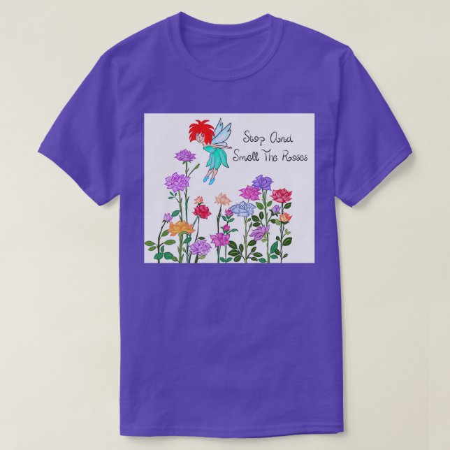 Camiseta Deja de oler a los Rosas (Diseño del anverso)