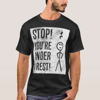 Camiseta Deja De Recibir Un Regalo Gramático Divertido