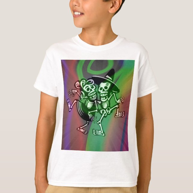 Camiseta deja la danza colorida (Anverso)
