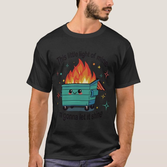 Camiseta Deja que brille familia (Anverso)