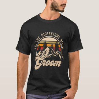 Camiseta Deja que comience la aventura Parejas de novios Bo