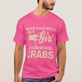 Camiseta Deja que esta chica te muestre cómo atrapar cangre