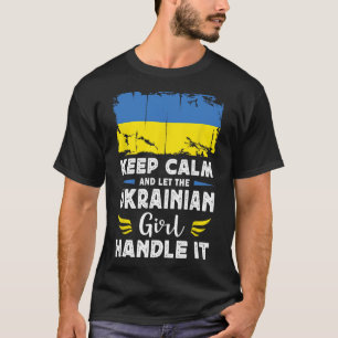 Camiseta Deja que la chica ucraniana se encargue de ello Ba
