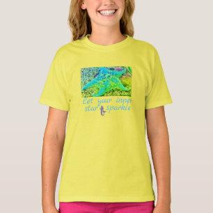 CAMISETA DEJA QUE LA ESTRELLA INTERIOR SE DERRAME - CHICA E