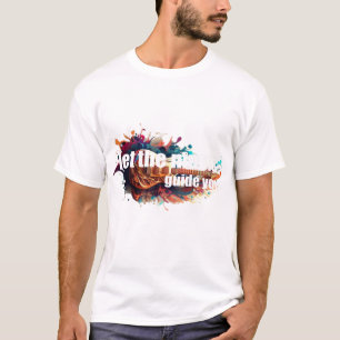 Camiseta deja que la música te guíe