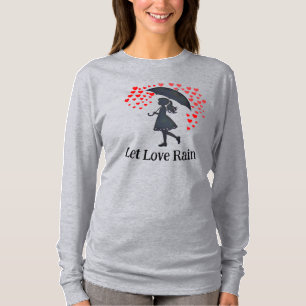 Camiseta Deja que llueva el amor
