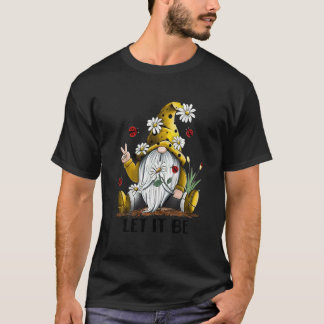 Camiseta Deja que sea una cita significativa de margaritas 