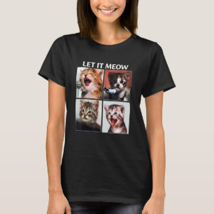 Camiseta Deja Que Significe Música De Cantante Gato Kitten