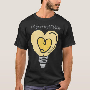 Camiseta Deja que tu luz brille