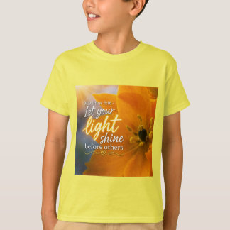 Camiseta ¡Deja que tu luz brille vívidamente!