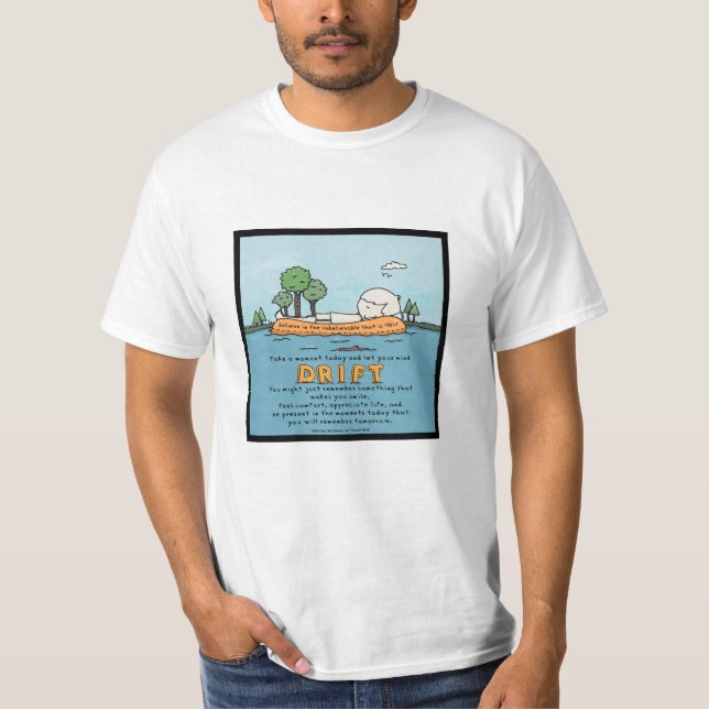 Camiseta Deja que tu mente se desplace (Anverso)