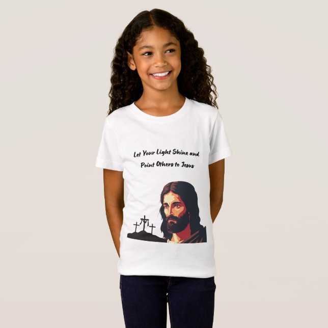 Camiseta Deja que tu niño brille claro (Anverso completo)