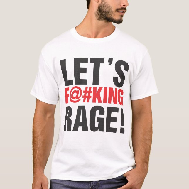 Camiseta ¡deja rabia! (Anverso)