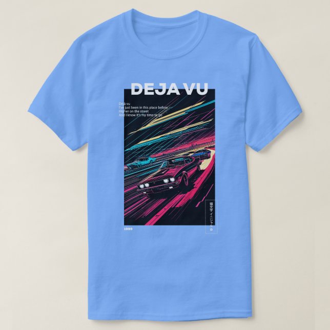 Camiseta Deja Vu (Diseño del anverso)