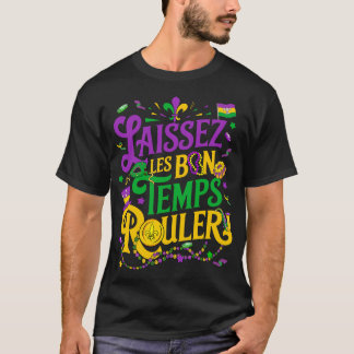 Camiseta Dejad que los buenos tiempos rueden Mardi Gras