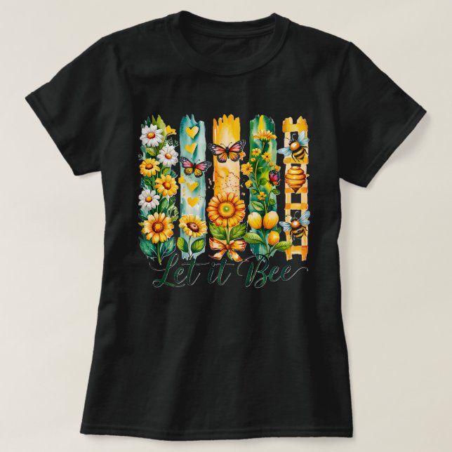Camiseta Déjalo ser (Diseño del anverso)
