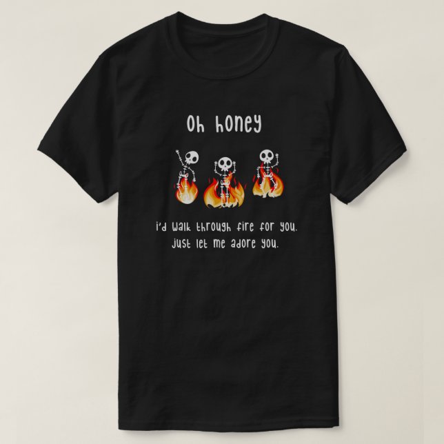 Camiseta Déjame adorarte (Diseño del anverso)