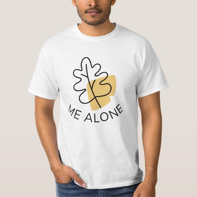 Camiseta Déjame en paz (Anverso)