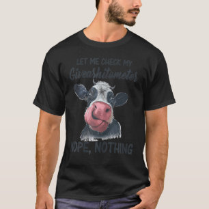 Camiseta Déjame Revisar Mi Giveashitómetro Nope Nada Divert