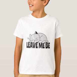 Camiseta Déjame ser un gato holgazán