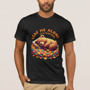 Camiseta Déjame solo (estoy durmiendo) Oso divertido de oto