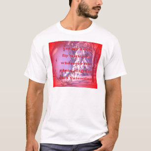 Camiseta Déjame volar contigo a San Valentín
