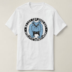 Camiseta Dejamos Que Los Perros Salieran Del Bulldog Escola
