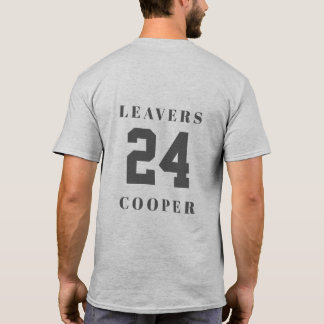 Camiseta Dejar 24 diseños anteriores con nombre personaliza