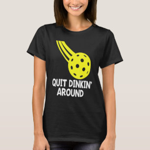 Camiseta Dejar de comer en torno a la bola de bolas
