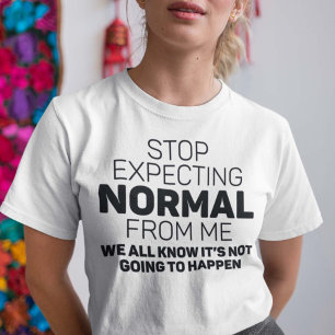 Camiseta Dejar De Esperar Normal De Mí