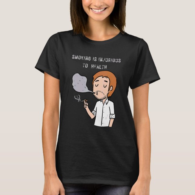 Camiseta Dejar De Fumar Dejar De Fumar Es Perjudicial T (Anverso)