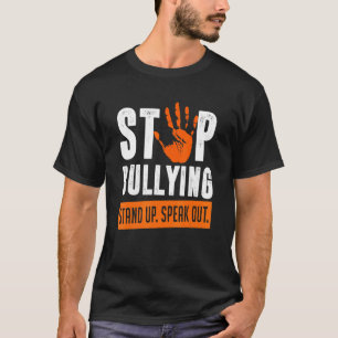 Camiseta Dejar de intimidar Levantarse y hablar del Día de 