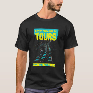 Camiseta Dejar De Ir A Viajes Con Humor De Tráfico Completo