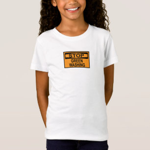 Camiseta Dejar de lavar el Rótulo