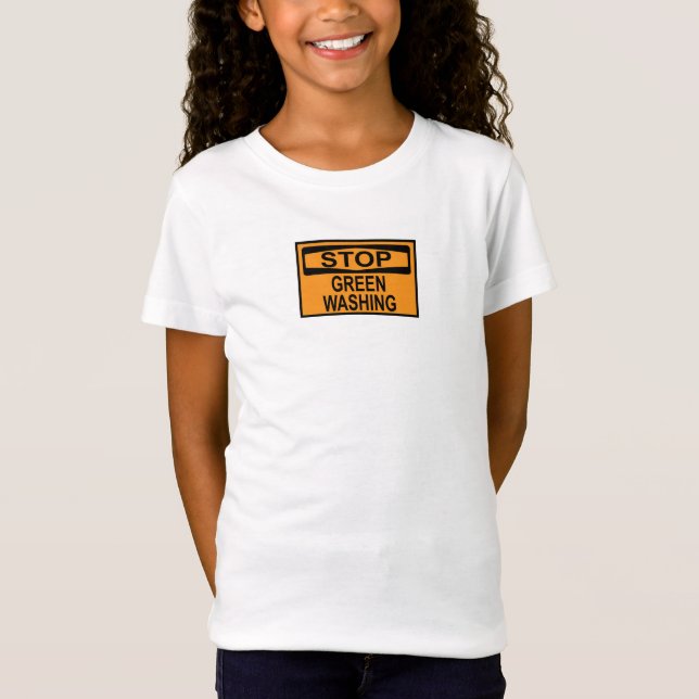 Camiseta Dejar de lavar el Rótulo (Anverso)
