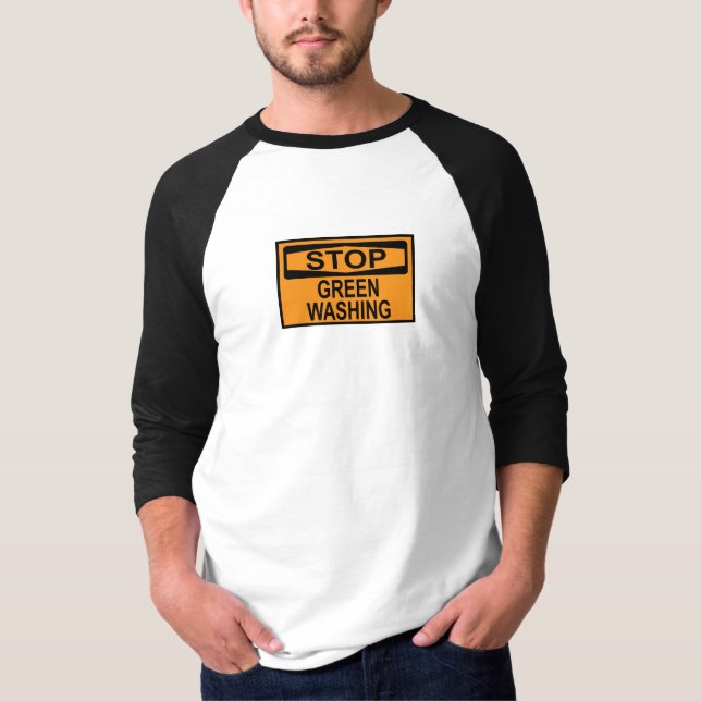 Camiseta Dejar de lavar el Rótulo (Anverso)