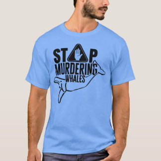 Camiseta Dejar de matar ballenas 1