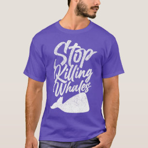 Camiseta Dejar de matar ballenas 2
